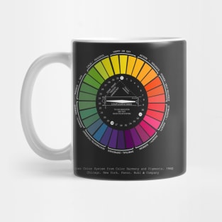 Hiler color wheel psychology and old color theory Mug